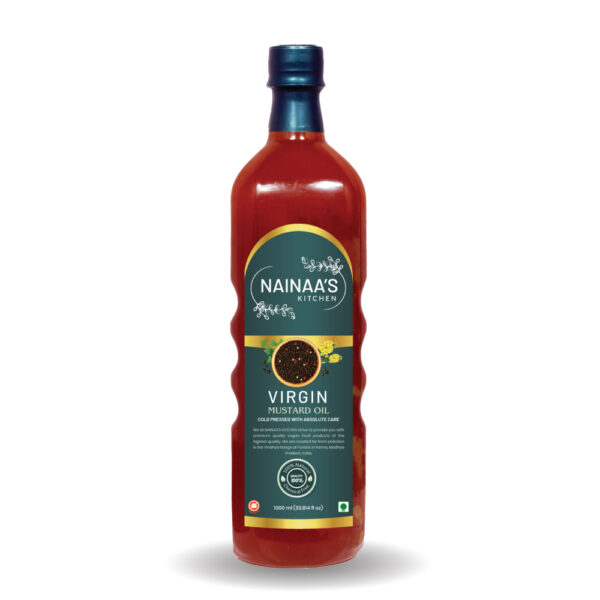 VIRGIN MUSTARD OIL - COLD PRESSED