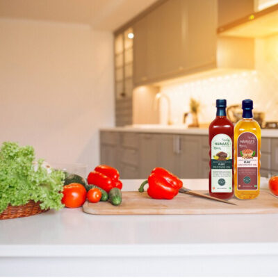 Pure Oil Duo Combo - Mustard & Groundnut Oils